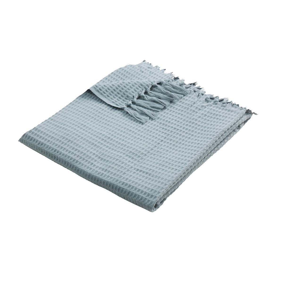 Decke Susa Pastellblau ca. 140x180cm - Pastellblau, Modern, Textil (140/180cm) - Modern Living