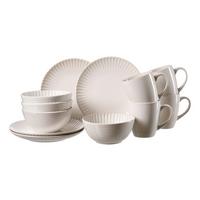 SERWIS ŚNIADANIOWY 747553 - kremowy, Konventionell, ceramika (39/18/24cm) - Ritzenhoff Breker
