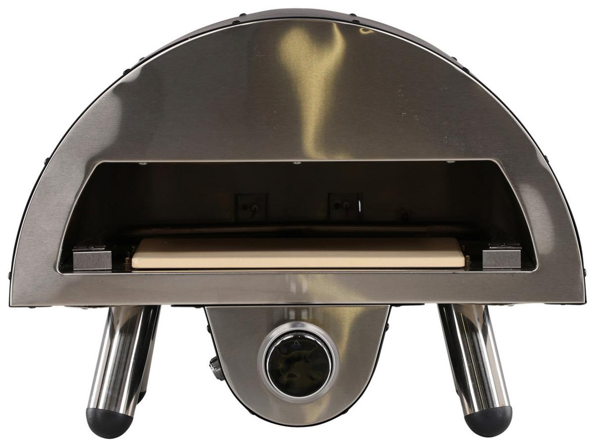 Pizzaofen Sentosa ca. 52x39x49 cm Schwarz - Schwarz, KONVENTIONELL, Metall (52/39/49cm) - Gardenson
