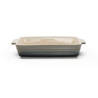 Vas pentru cuptor ELISA - L - gri, Konventionell, ceramică (37,7/20,9/6,9cm) - Modern Living