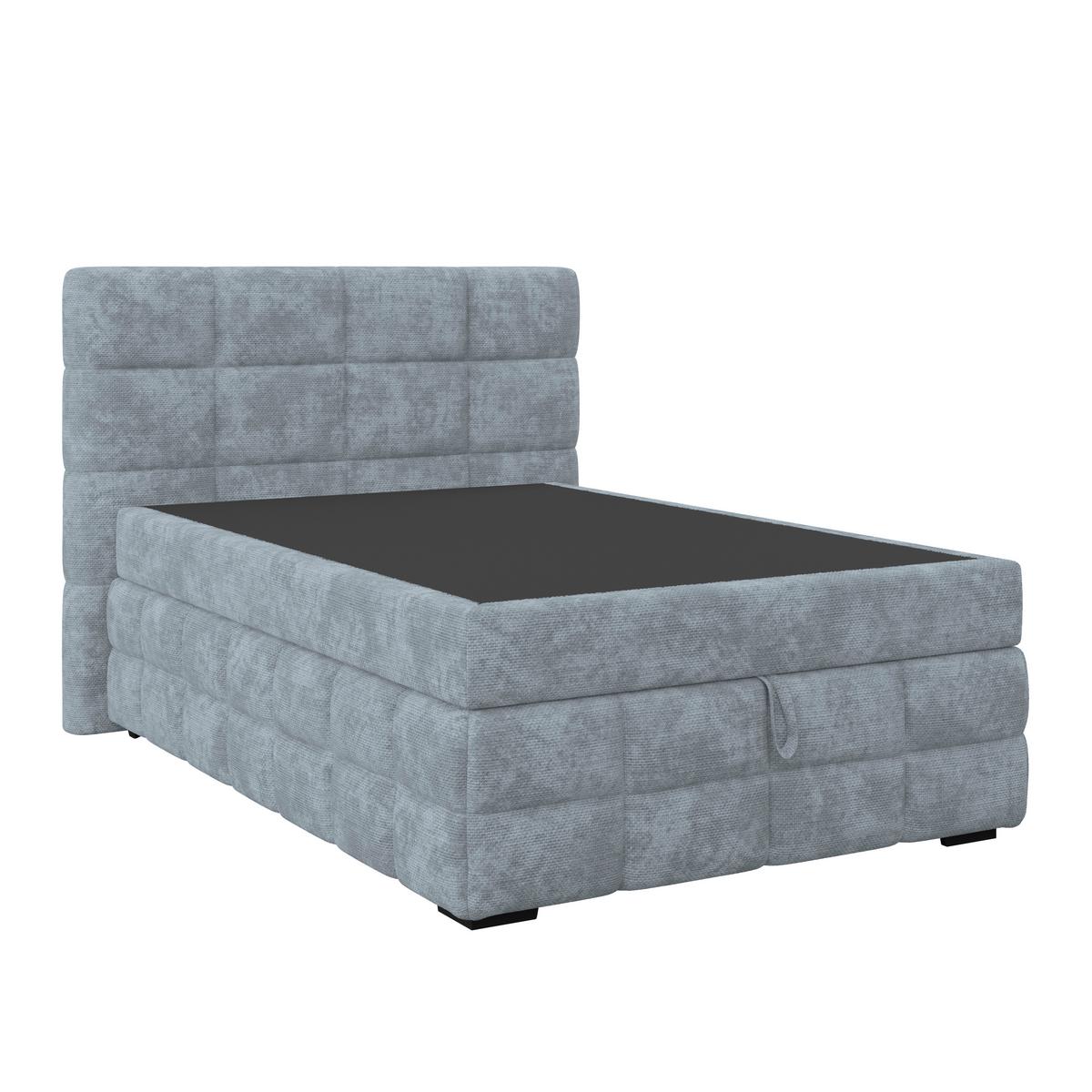 PAT BOX VEGA - albastru deschis/verde, Trend, lemn/textil (140/200cm) - Modern Living