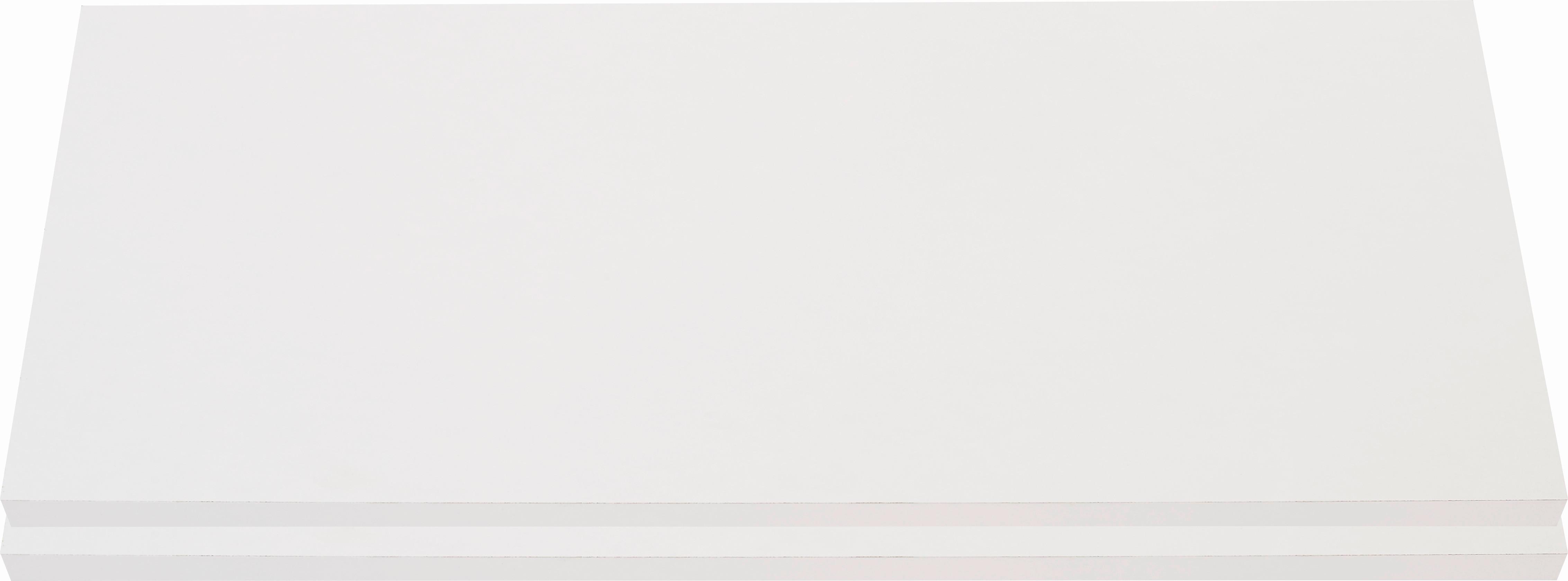 Polica Mika - bijela, Konvencionalno, drvni materijal (86,8/3,2/45cm) - Modern Living