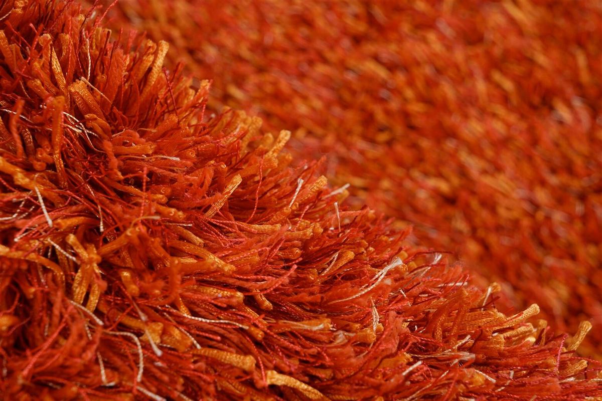 Hochflorteppich Beat 8102 Orange 120cm X 180cm - Orange, Basics, Textil (120/180cm) - Kayoom