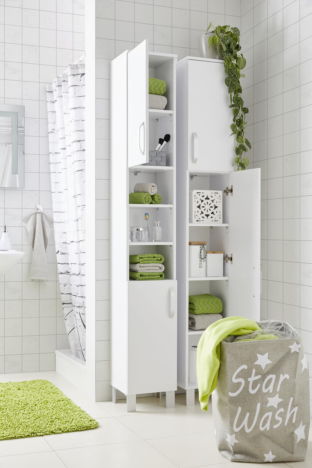 Wäschetonne Star Wash in Grau - Grau, Textil (36/56/36cm) - Mömax