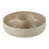 FRUKTSKÅL BETTY - beige, Modern, metall (25/13cm) - Mömax
