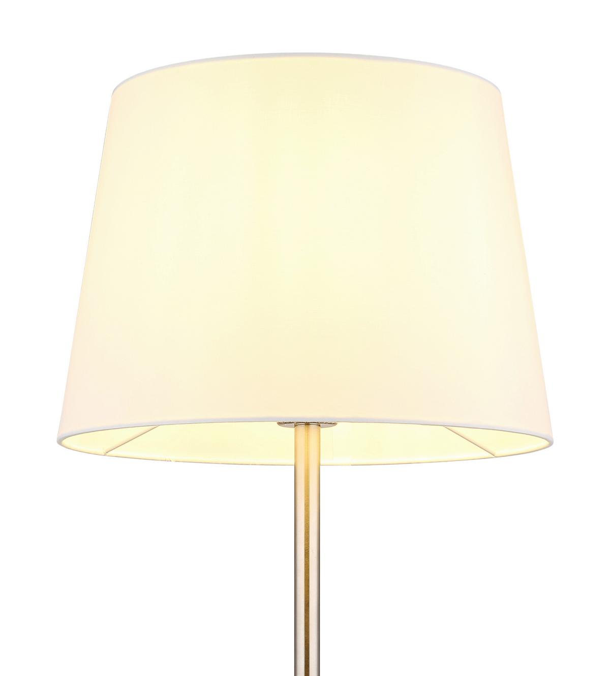 LAMPA STOJĄCA 40100101 JORIS - czarny/biały, Basics, tworzywo sztuczne/metal (35/151cm)