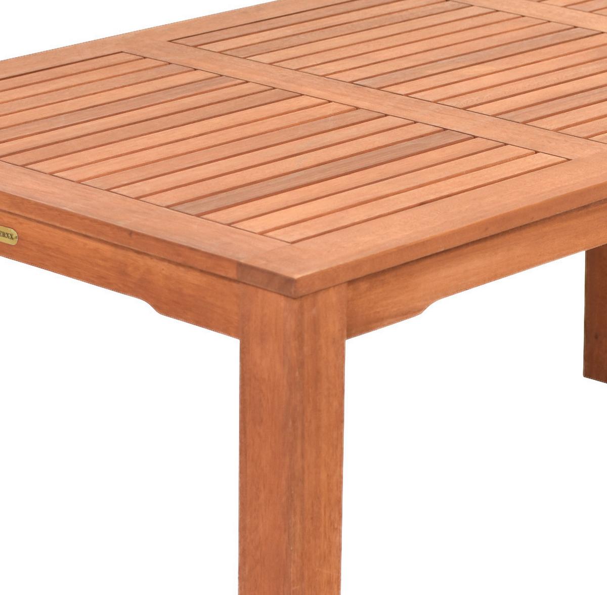 Vrtna Miza Leni, 170x90cm, Masivno - rjava, Konvencionalno, les (170/90/74cm) - Gardenson