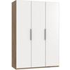 Ormar S Klasičnim Vratima Level 36 A - bijela/boje hrasta, Moderno, drvni materijal (150/216/58cm) - Modern Living