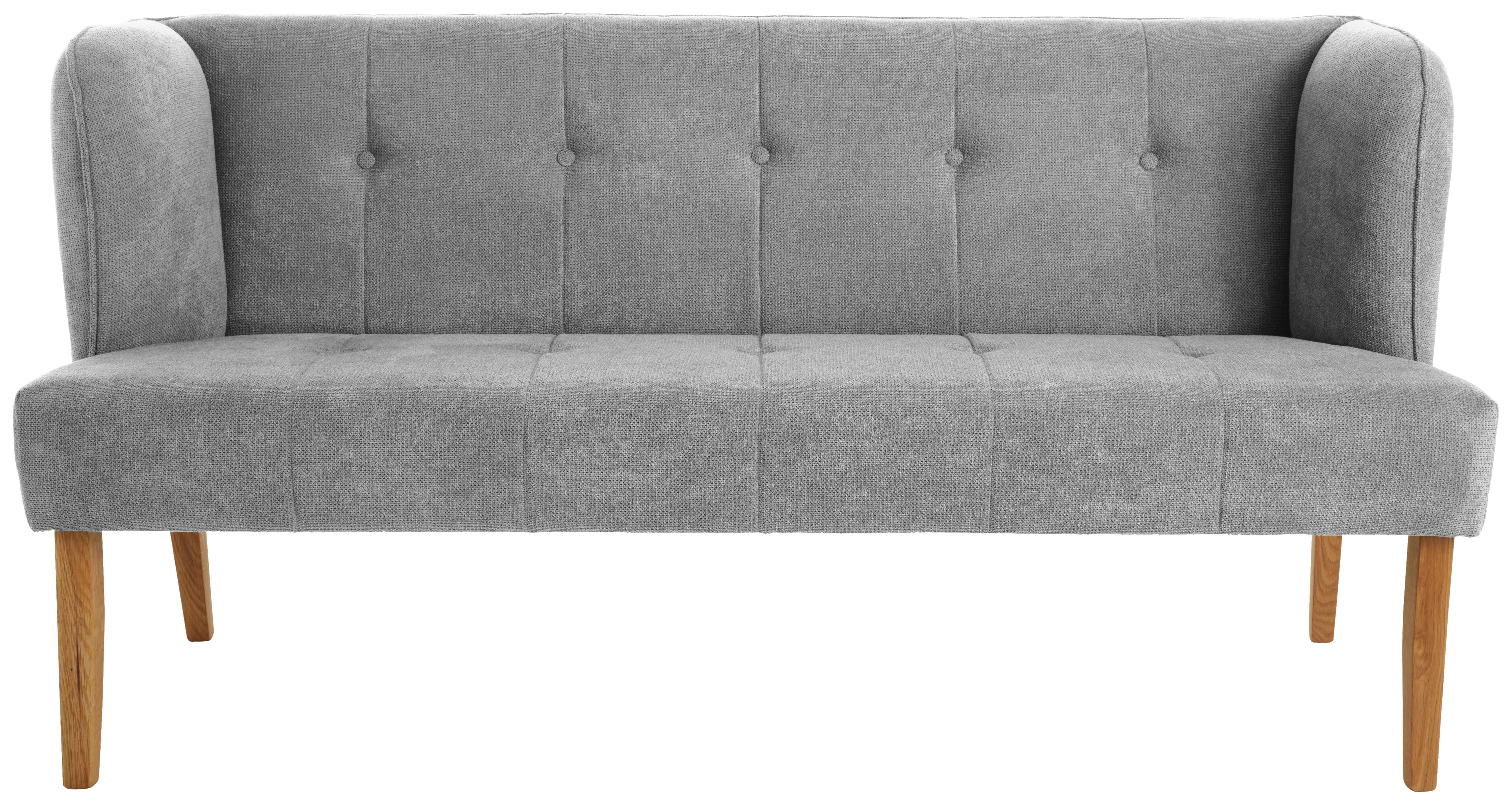 Ülőpad Astonia - világosszürke, Konventionell, textil/fa (179/88/76cm) - Cantus