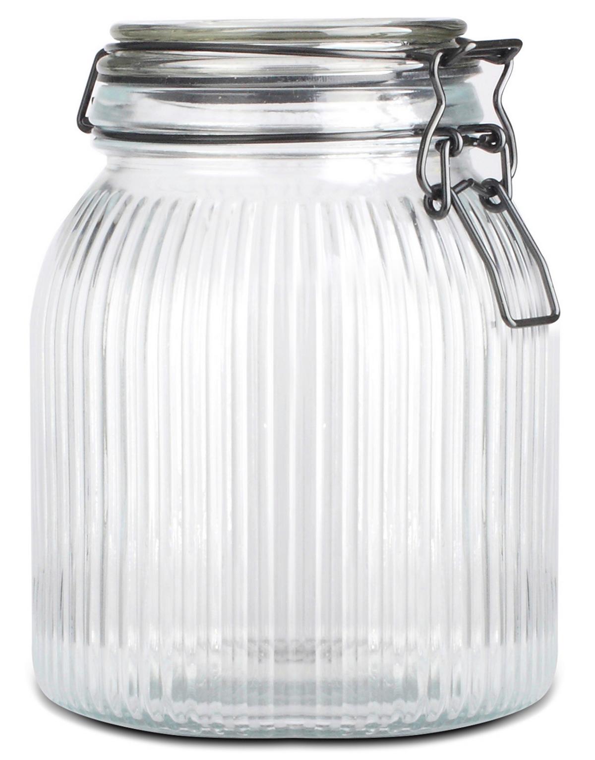 Csatos Ételtároló Juna - áttetsző, Modern, műanyag/Üveg (12,5/17,2cm) - Premium Living