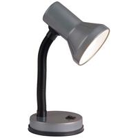 Tischleuchte Junior Titanfarben max. 28 Watt - Titanfarben, Basics, Kunststoff/Metall (13/13/30cm) - Brilliant