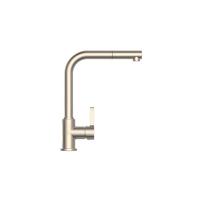 Küchenarmatur Sistant Oslo in Edelstahloptik - Edelstahlfarben, Basics, Metall (32cm) - Sistant