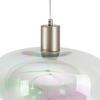 HÄNGLAMPA RENI - champagne/multicolor, Modern, metall/glas (40/120cm)