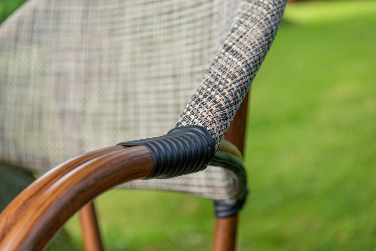 Gartenset Maui Sandfarbe/Beige - Sandfarben/Beige, Basics, Textil/Metall (70/74cm) - Gardenson