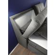 Boxspringbett in Hellgrau ca. 180x200 cm inkl. Topper - Hellgrau, KONVENTIONELL, Holzwerkstoff/Kunststoff (180/200cm) - Livetastic Boxspringbett in Hellgrau ca. 180x200 cm inkl. Topper - Hellgrau, KONVENTIONELL, Holzwerkstoff/Kunststoff (180/200cm) - Livetastic