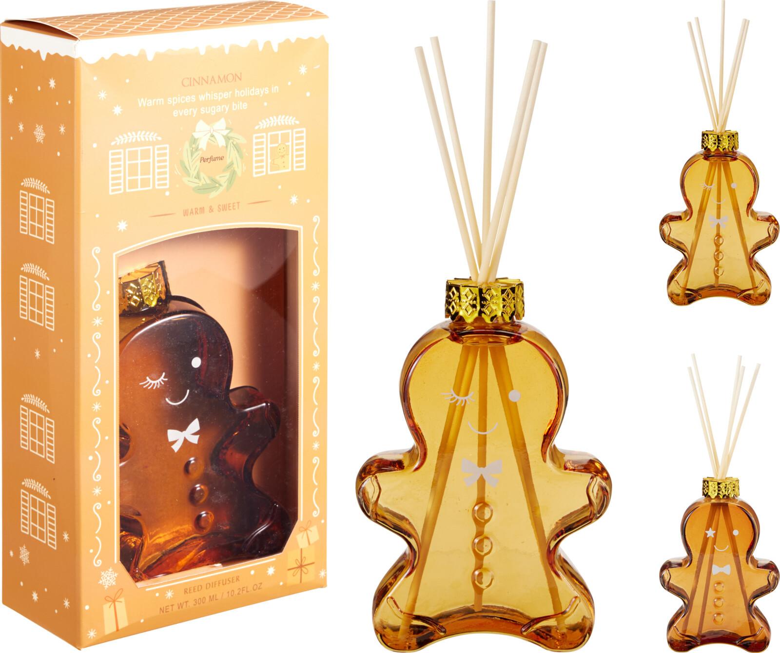 Diffúzor Gingerbread Cookie - barna/világosbarna, üveg (0.3l)