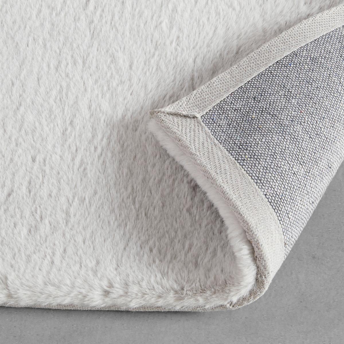Kunstfell Caroline 4 Hellgrau ca. 200x290cm - Hellgrau, MODERN, Textil (200/290cm) - Mömax