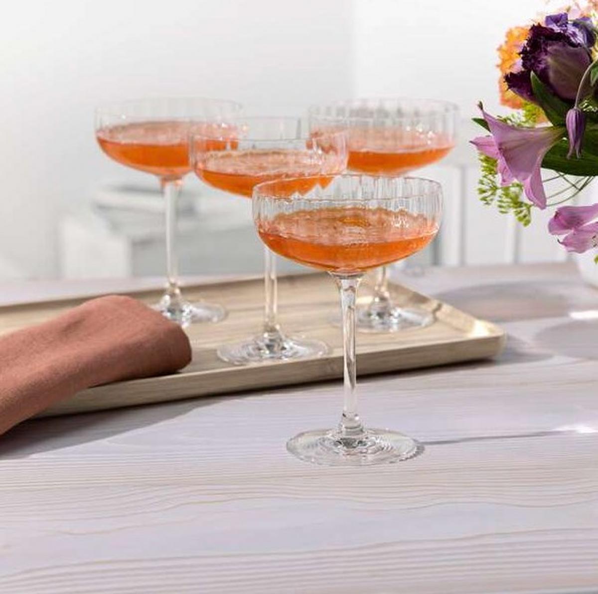 ZESTAW DO SZAMPANA 11-3725-8340 VILLEROY & BOCH - przejrzysty, Modern, szkło (120ml) - Villeroy & Boch