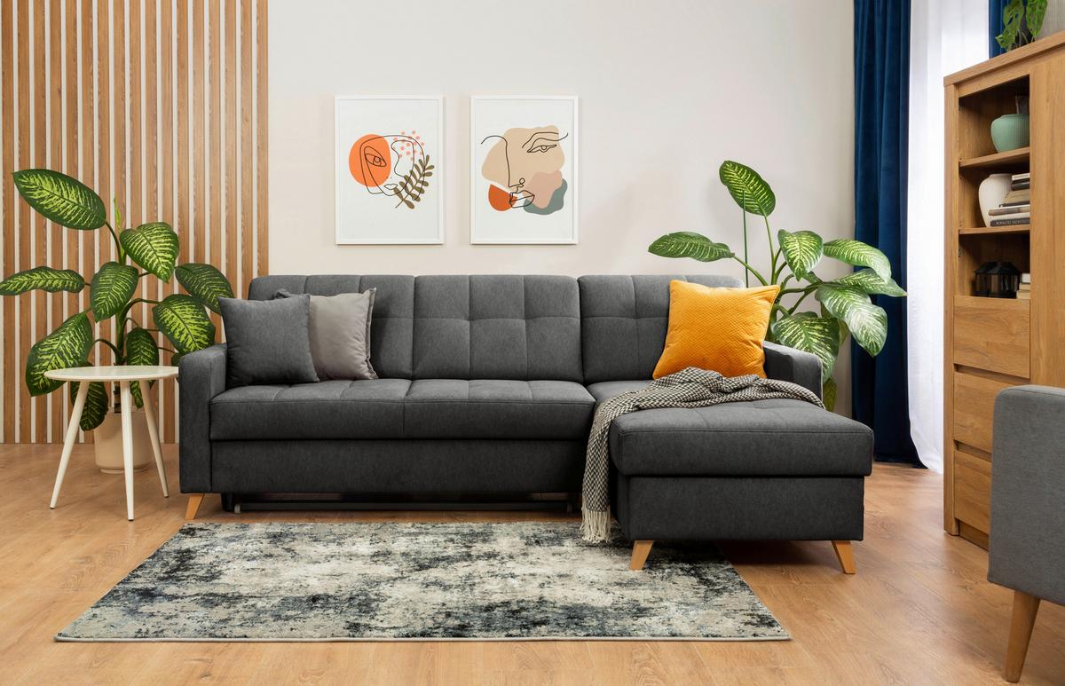 COLțAR EXTENSIBIL LARS - gri, Design, textil (223/161cm) - Mömax
