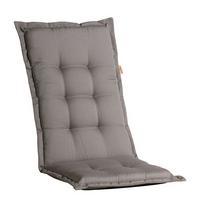 Sesselauflagen-Set Pana 4-tlg. Hochlehner Grau - Grau, KONVENTIONELL, Textil (50/8/123cm) - Ambia Garden