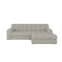 Kutna Garnitura Karl - svijetlo siva/crna, Moderno, tekstil/plastika (287/169cm)