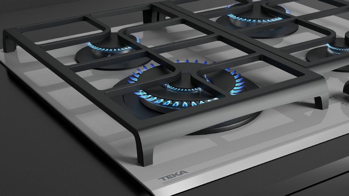 Plită pe gaz TEKA GZC 64320 SM STEAM GREY - Modern (60/5/60cm) - Teka