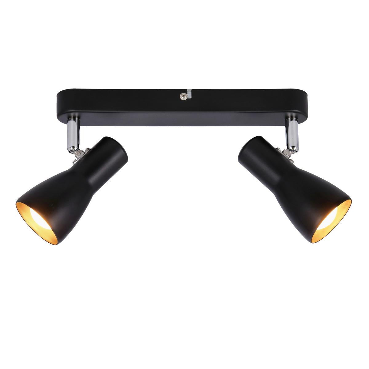 Reflektor Picardo - crna, Trend, metal (36/6/15cm)