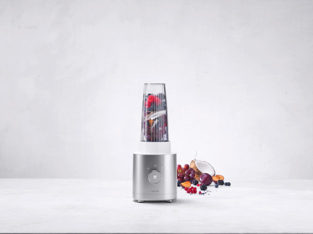 BLENDER KIELICHOWY 1005773 ZWILLING - kolor srebrny, Basics, tworzywo sztuczne/metal - Zwilling