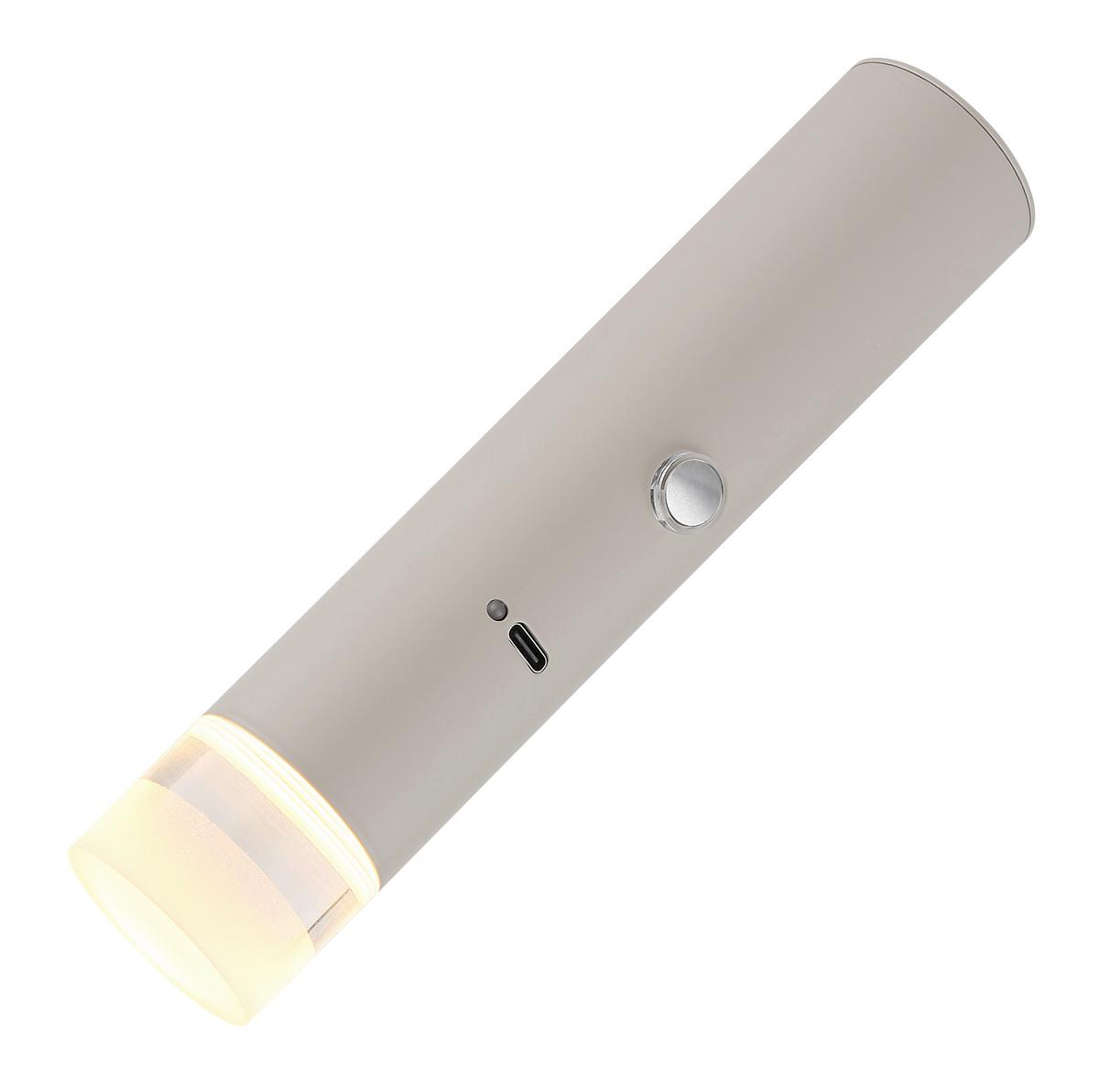 LAMPA WISZĄCA LED NOWA *SBN* - przejrzysty/kolor piaskowy, Basics, tworzywo sztuczne/metal (3,8/120cm) - Novel