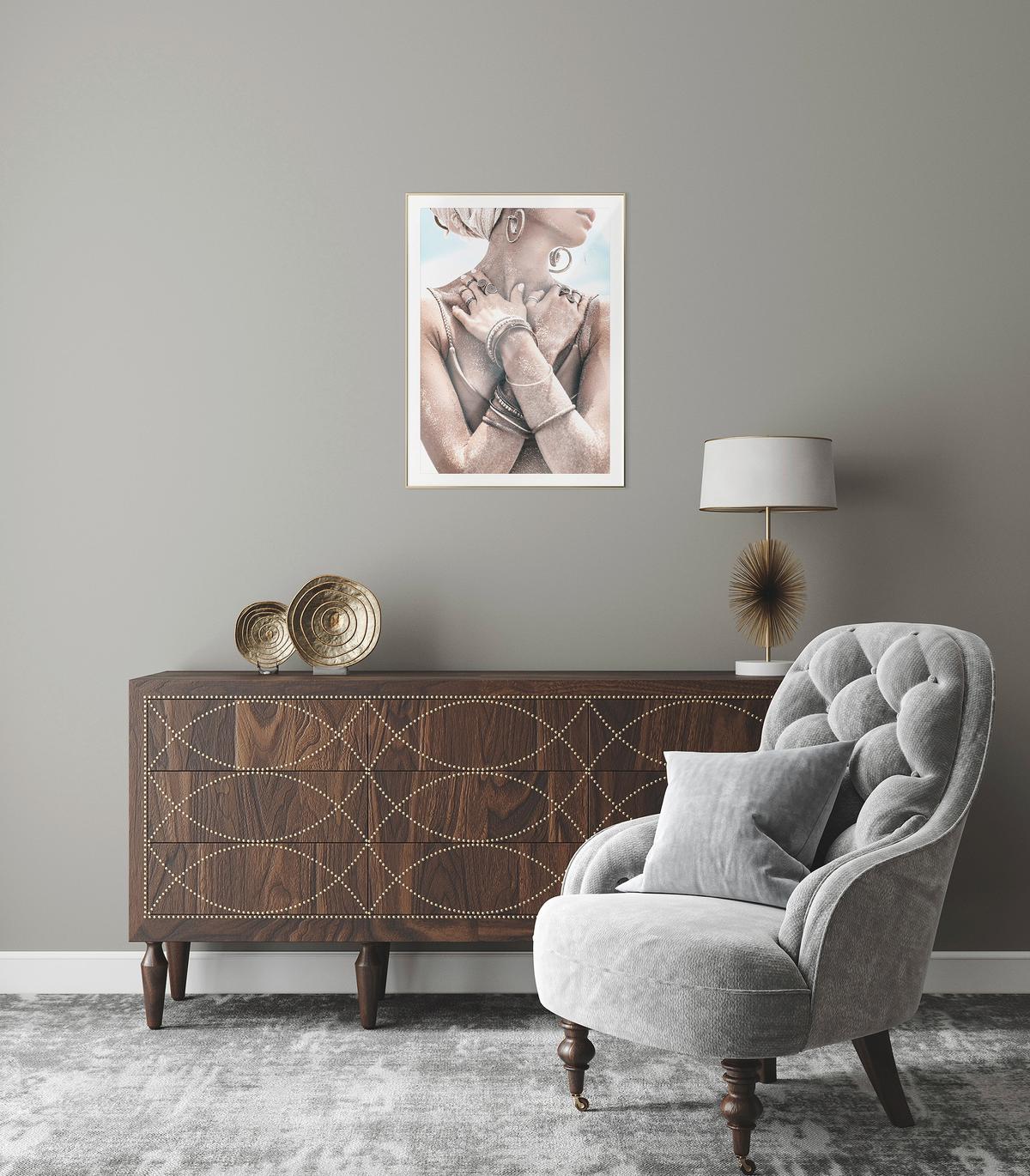 Poster Vincent - večbarvno, papir (50/70cm) - Modern Living