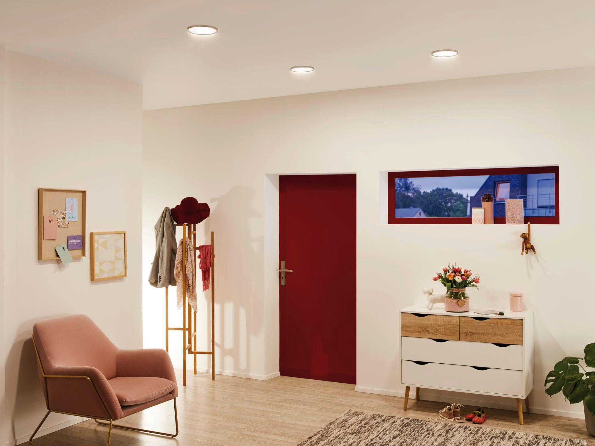 LED-Deckenleuchte Quality EBL max. 12 Watt - Weiß, Design, Kunststoff (17cm) - Paulmann