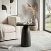 SIDOBORD NOIR -TREND- - svart, Modern, trä (38/45/38cm) - Premium Living