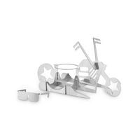 Grillform Benedikt Silberfarben - Silberfarben, KONVENTIONELL, Metall (33,5/15/2,5cm) - Mömax