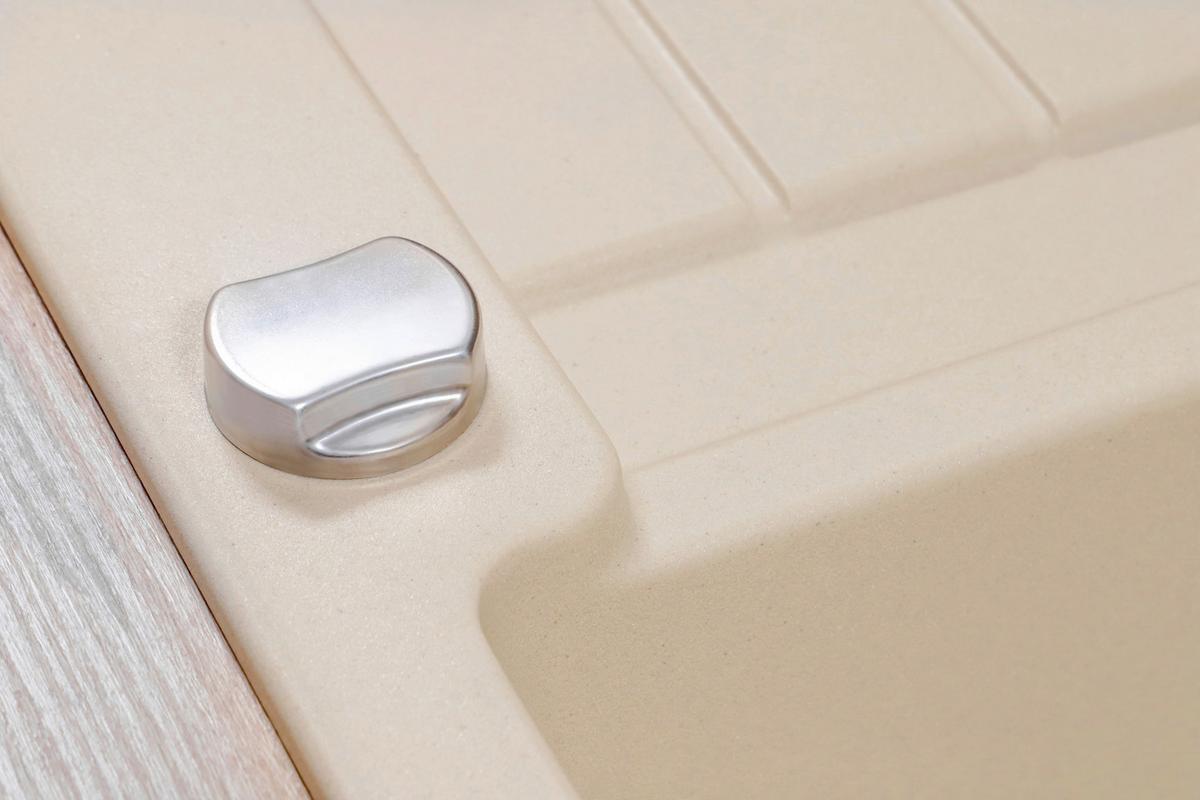 Pomivalno Korito Austin, 86x50cm - krem barve, Design, kamen (86/21/50cm) - Respekta