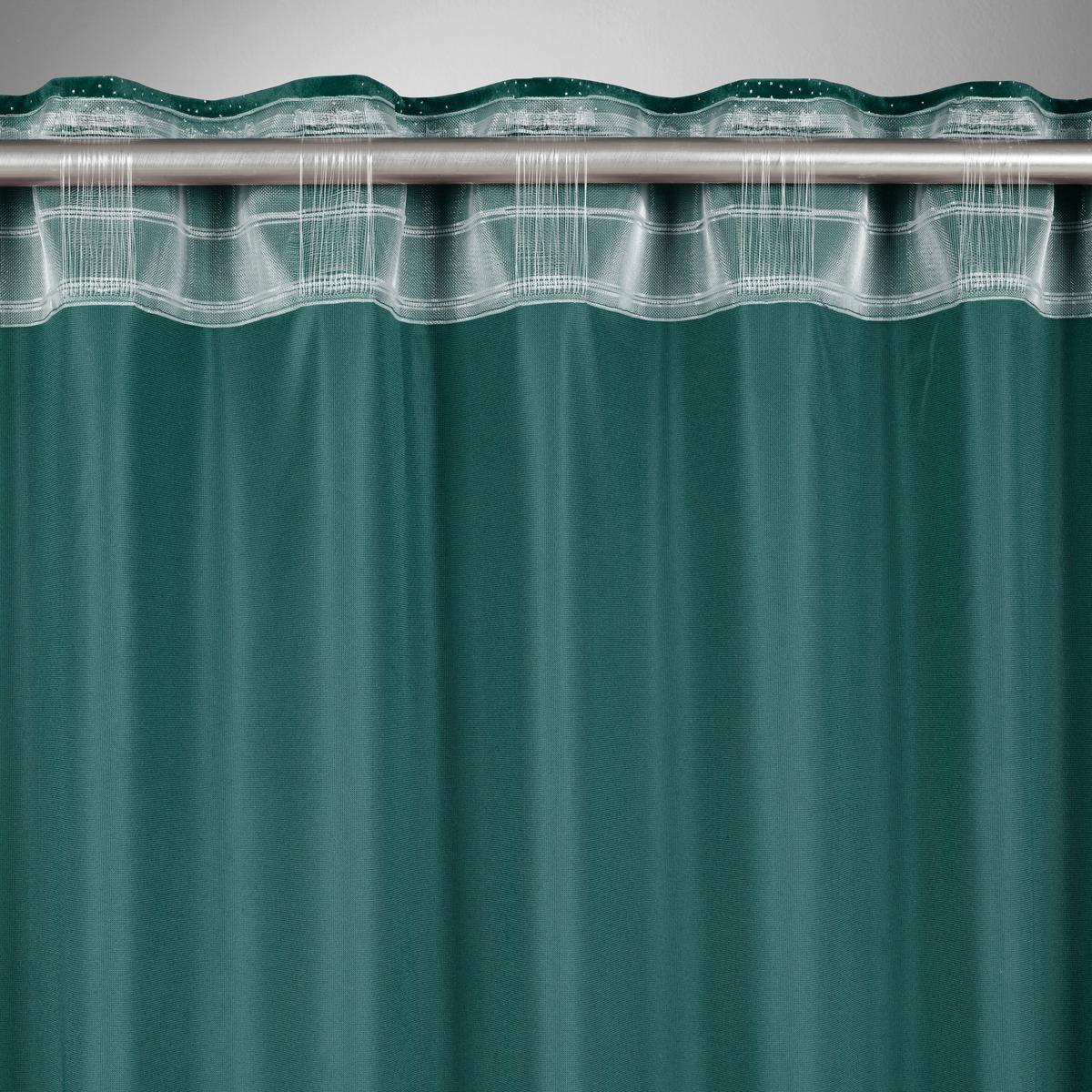Fertigvorhang Lucia Grün ca. 140x245cm - Grün, Textil (140/245cm) - Mömax