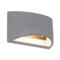 Falilámpa 20/8,8/12 - szürke, Design, kő (20/8,8/12cm) - Globo