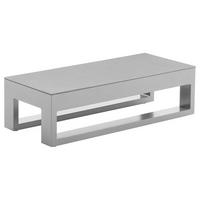 STÓŁ TARASOWY WILLIS MODULS - jasnoszary, Design, metal/szkło (90/38/26cm) - Mömax