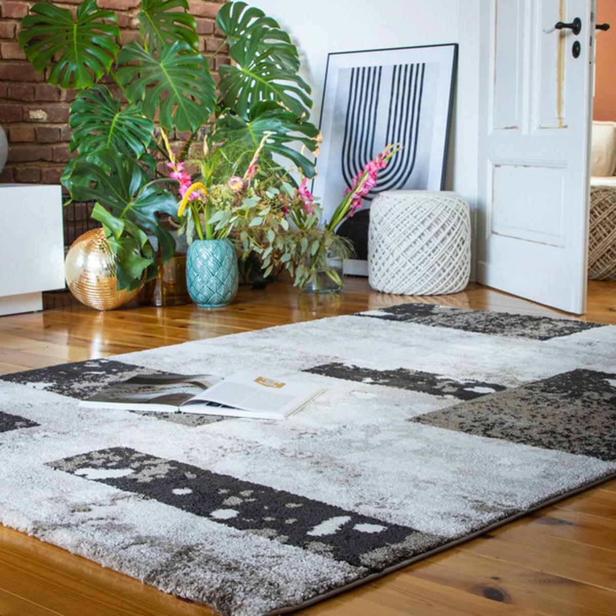 TAPIS À POILS LONGS MY CANYON 971 - taupe, Basics, textile (160/230cm)