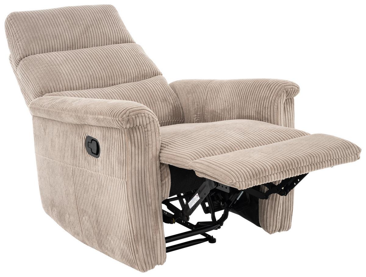 Počivalnik Xeno, Svetlo Rjava - svetlo rjava/črna, Design, kovina/umetna masa (78/108/89cm) - Livetastic