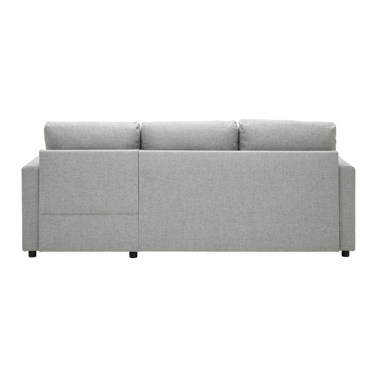 Sedežna Garnitura Victoria, Svetlo Sive Barve - siva/črna, Moderno, kovina/umetna masa (215/82/145cm) - Based