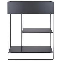 Übertopf Cosy in Schwarz - Schwarz, MODERN, Metall (60/80/25cm) - Mömax