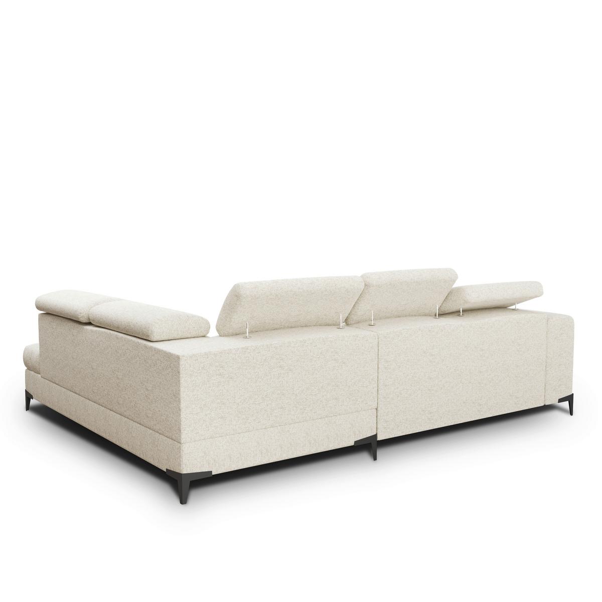 Coltar Mason - bej/crem, Modern, plastic/lemn (271/211cm) - Modern Living