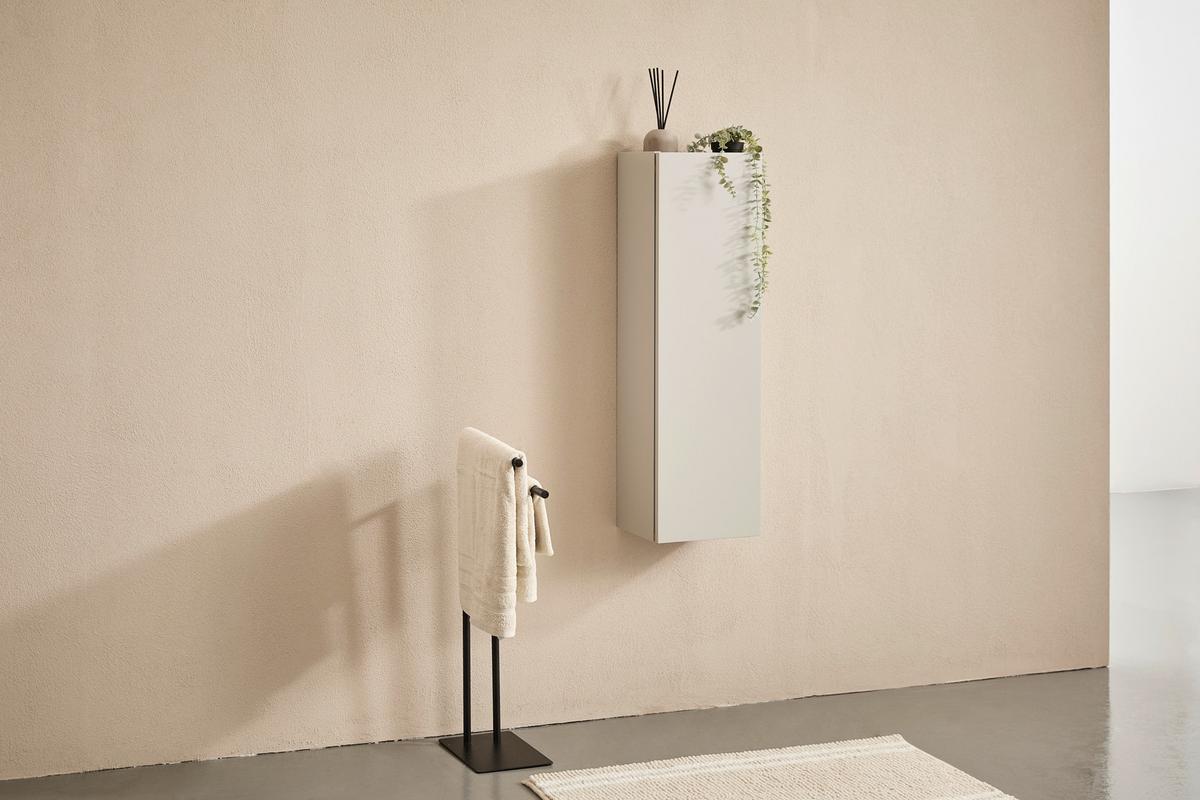 KOMODA WYSOKA COAST - kaszmir, Modern, materiał drewnopochodny (30/100/25cm) - MID.YOU