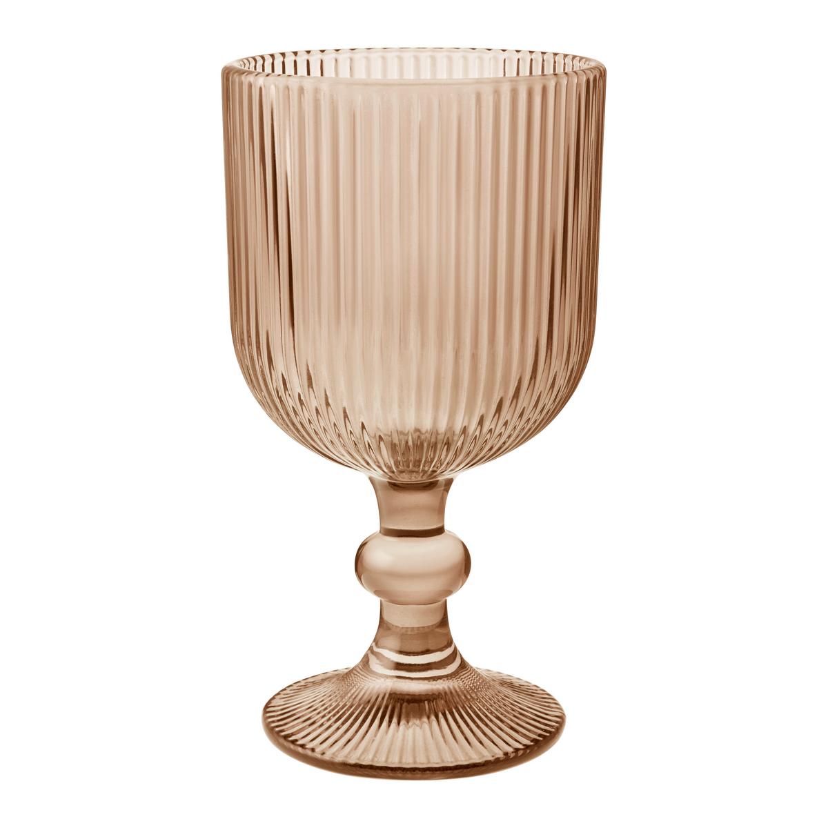 Pahar pentru vin 4/1 Ivana cca. 370 ml - roz aprins/albastru, Konventionell, sticlă - Mömax