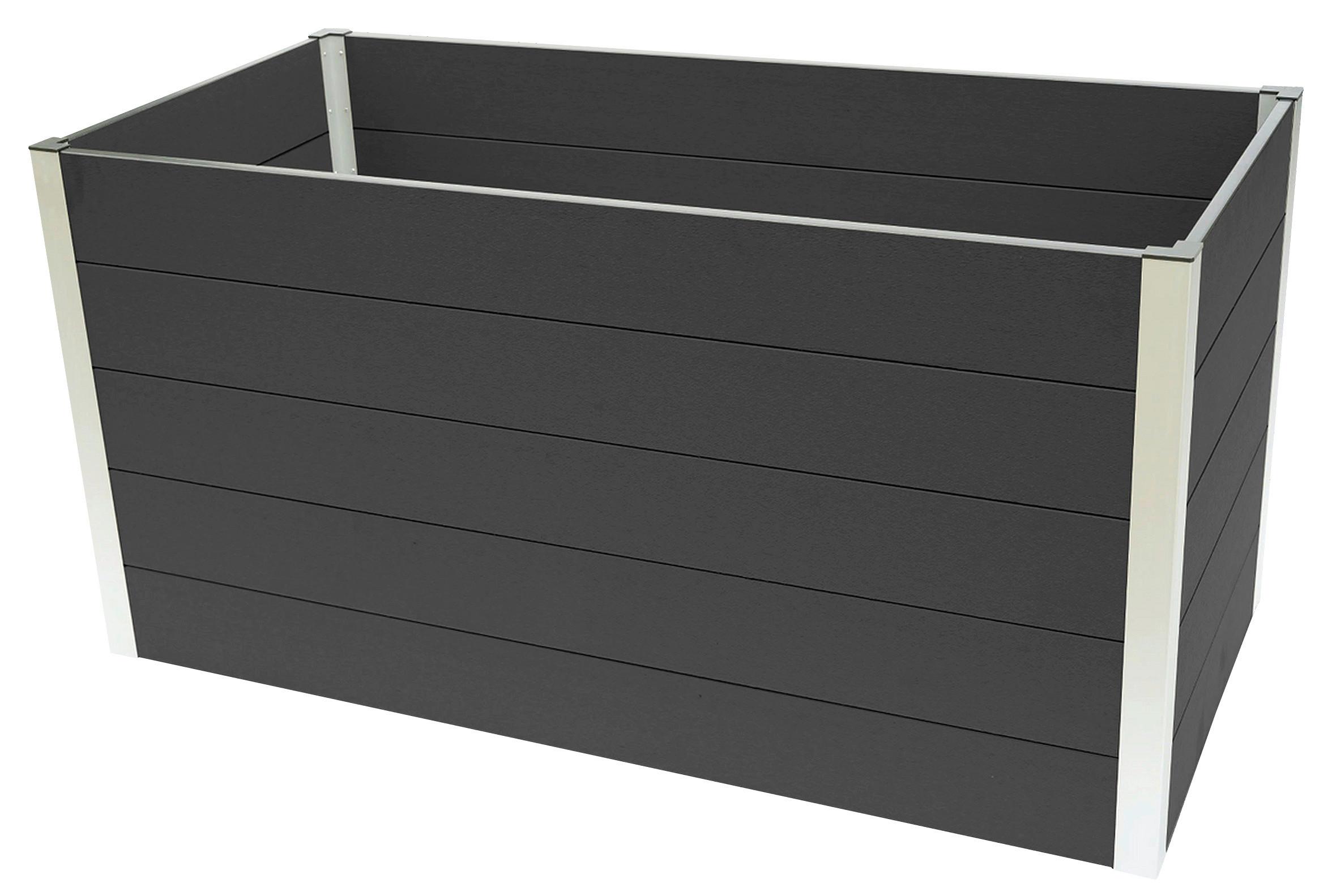 WYSOKA GRZĄDKA 1206774-204695 - antracytowy, Konventionell, metal (160/70/75cm) - Prestige Home