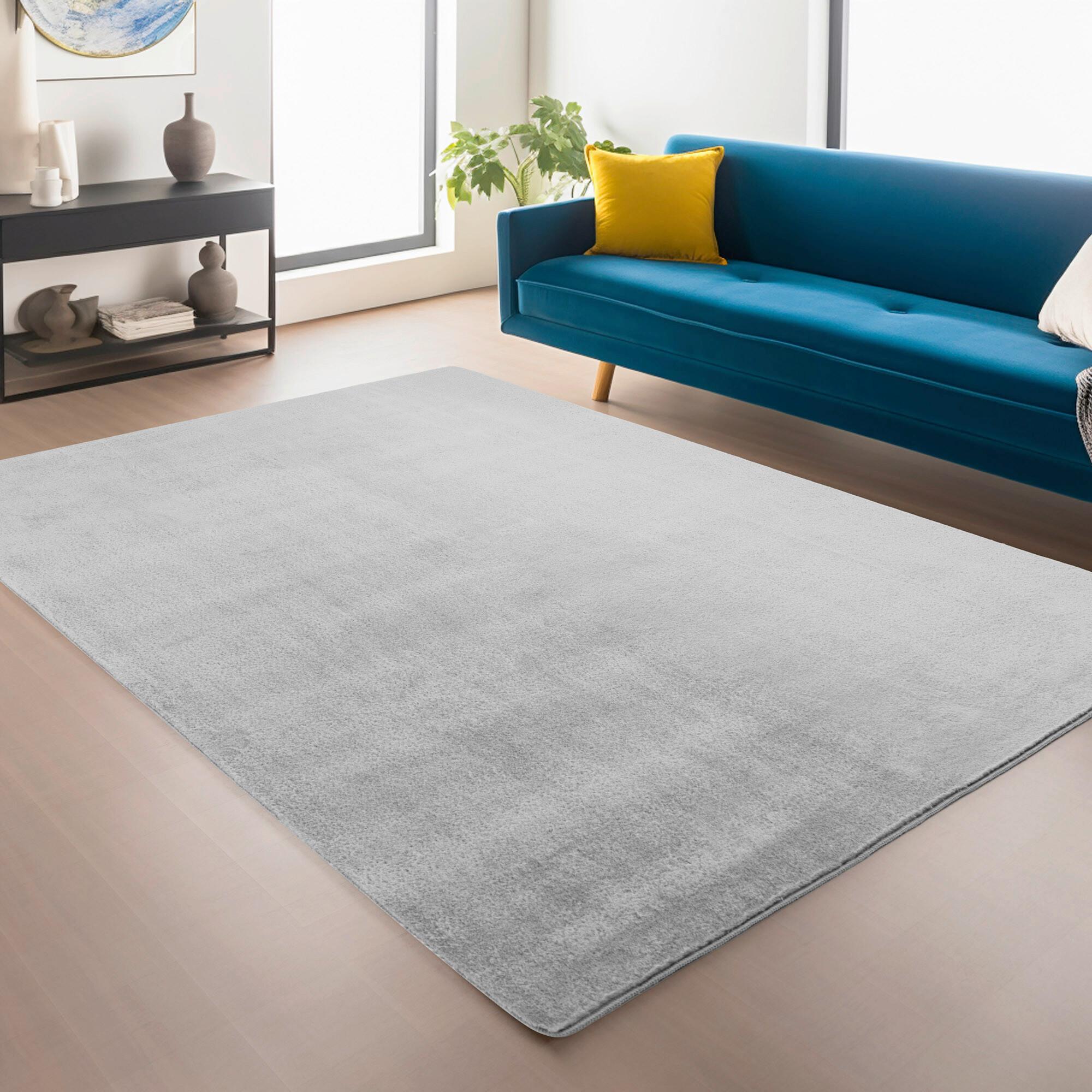 Tkana Preproga Joy, Srebrna, 60x100cm - srebrne barve, Design, tekstil (60/100cm)