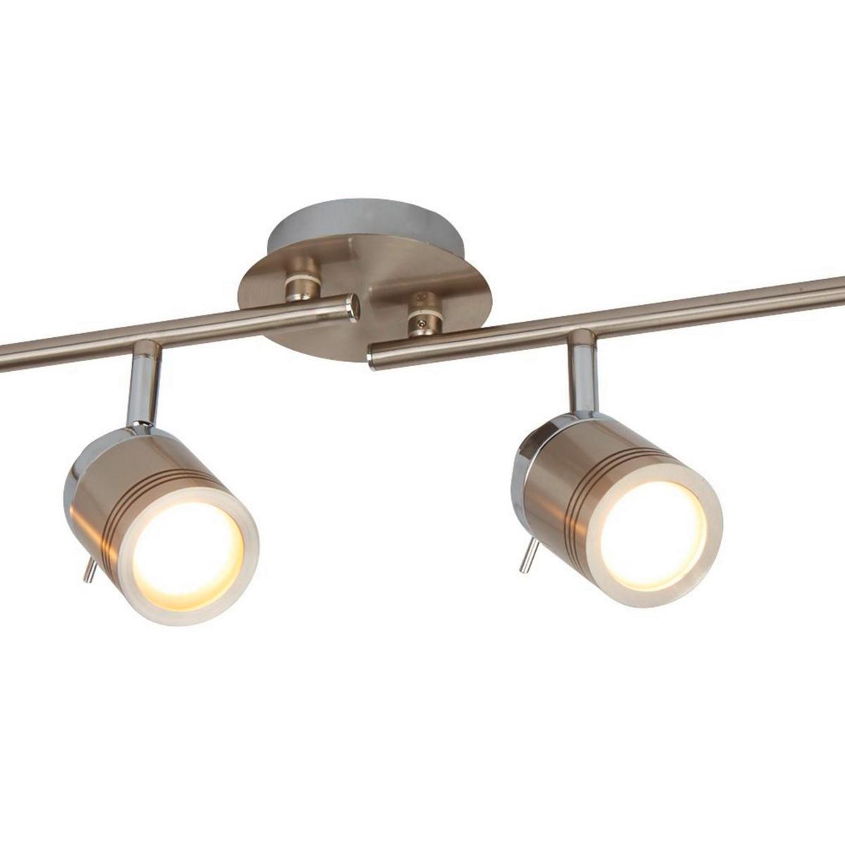 Mennyezeti Lámpa 4lt 6604ss - Design, műanyag/üveg (79/19.5/13cm)