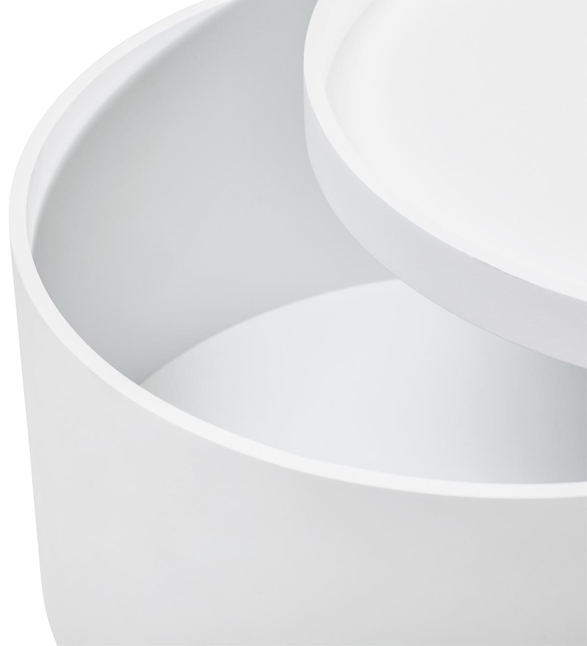 STOLIK BOCZNY 107149-FSC - biały, drewno (37,5/45cm)