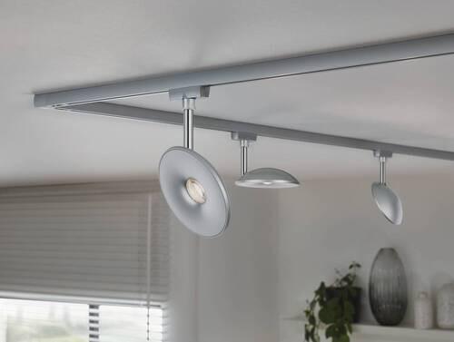 Schienensystem-Hängeleuchte Spot Sphere max. 4,7 Watt - Chromfarben, Basics, Kunststoff (11,98/18,3/3,2cm) - Paulmann