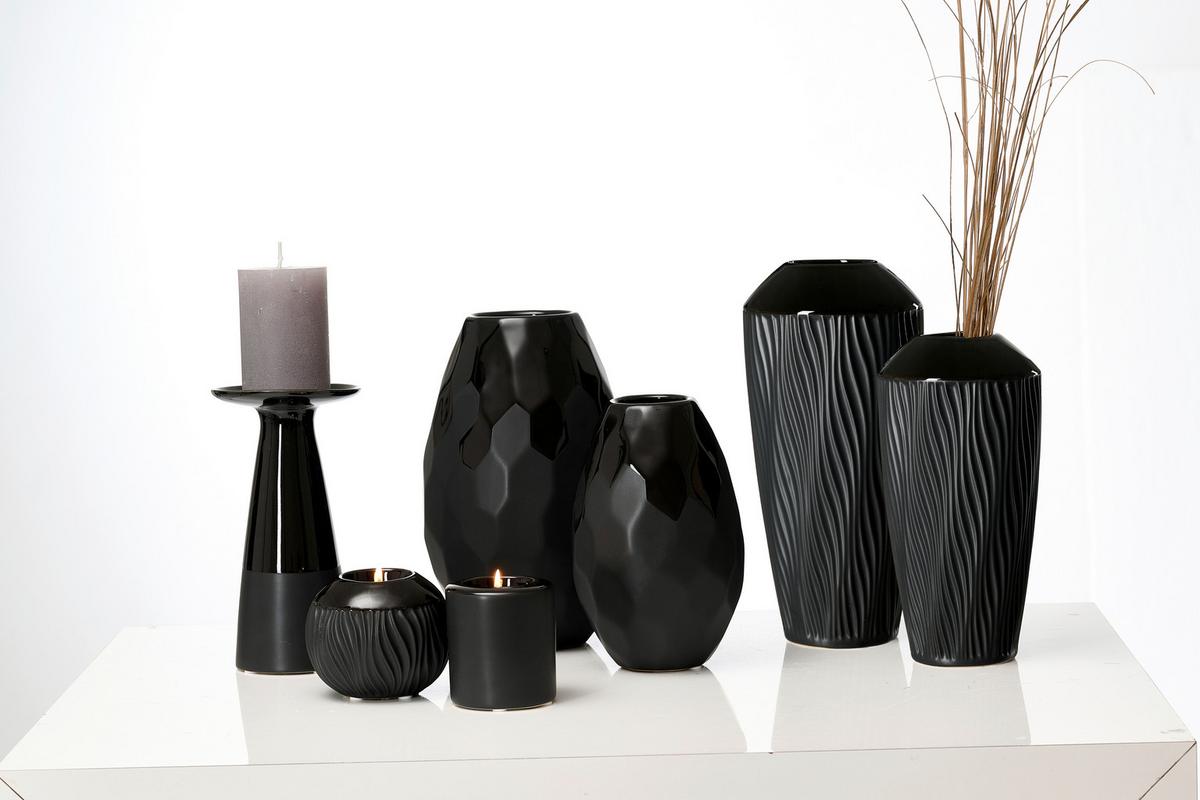 WAZON ONYX - czarny, Konventionell, ceramika (16/16/26cm) - Ritzenhoff Breker